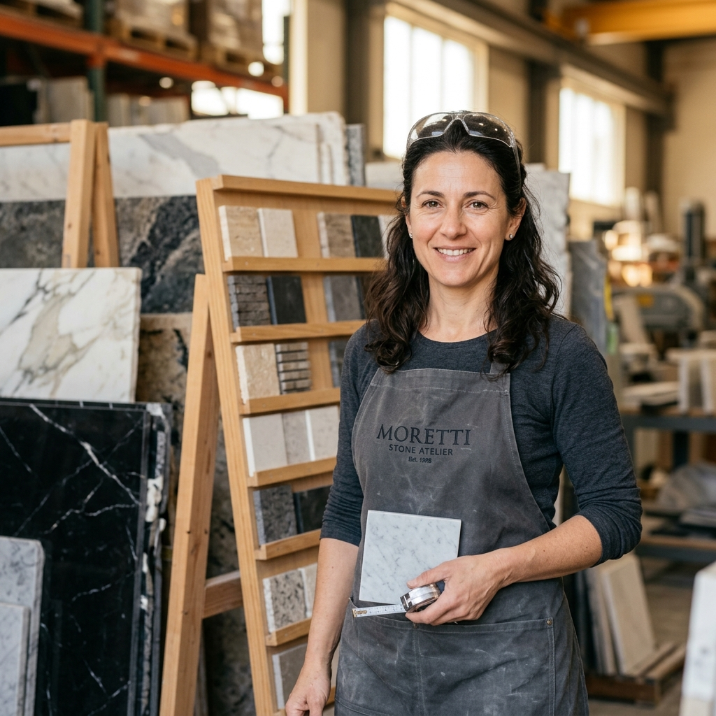 Elena Moretti — Stone Specialist